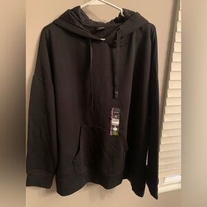 XXL Athletic Works Women’s Lightweight Zip Up Hoodie in Black. NWT